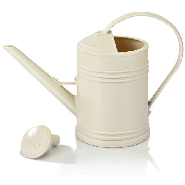 Regadera para plantas de interior, Regadera para flores de exterior para plantas de interior, Jardín, Caño largo para interior, Beige