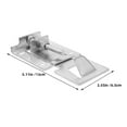 thumbnail image 2 of Worgeous 2 Pairs Range Hood Mounting Bracket Adjustable Floating Hanging Plate Universal Hood Support For Kitchen Range Hoods, Metal Hooks, 2 of 8