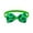 E, variant on St. Patrick's Day Pet Bow Tie Four Leaf Clover Decoration for Cats Dogs Size 3.15x1.57 Inches