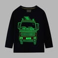 thumbnail image 2 of THDHVS Boys Long Sleeve Shirts,Boys Casual Shirts,Boys' Fall Car Print Sweatshirt Cotton Crewneck Pullover Kids' Fleece Sweatshirt Dark Blue 6-7 Years, 2 of 4