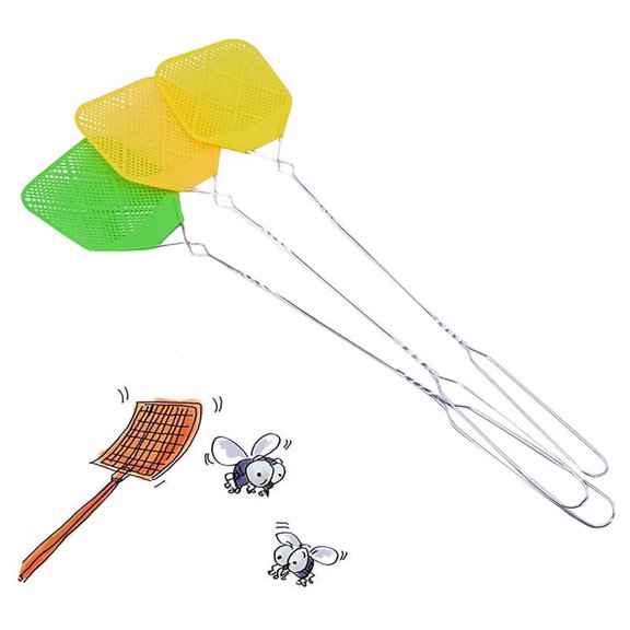 Homeplus  Assorted Plastic Fly Swatter