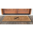 thumbnail image 2 of A1HC First Impression 30 in. x 48 in. Rubber and Coir Molded Double Monogrammed Door Mat, 2 of 8