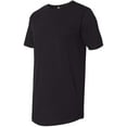 thumbnail image 2 of Next Level Cotton Long Body Short Sleeve Crew, L, Black, 2 of 5