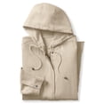 thumbnail image 4 of Woman Within Plus Size Lightweight Hooded Jacket Long Oversized Coat, 4 of 6