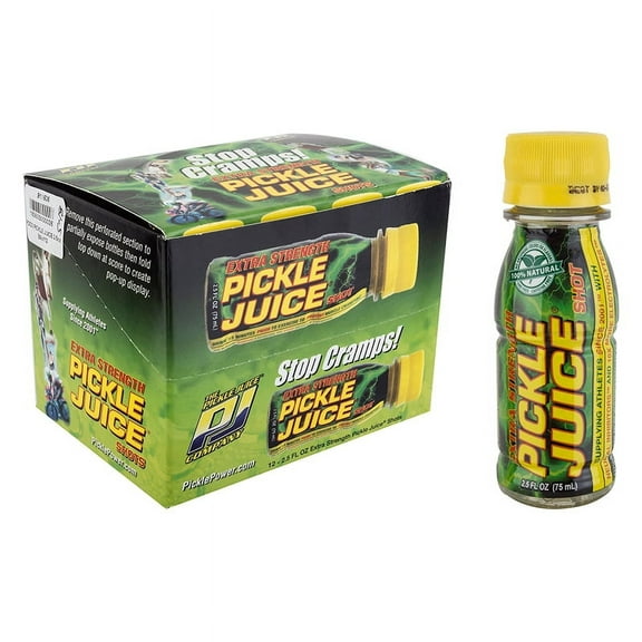 Pickle Juice Sport Extra Strength Shot 2.5oz - 12pk