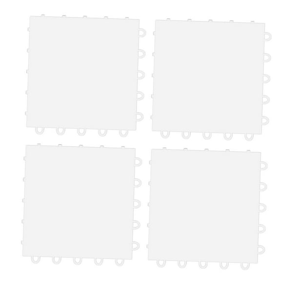 S SERENABLE 4 Pieces Ice Hockey Board PETG Sports Training Tool Smooth Surface Hockey Pad