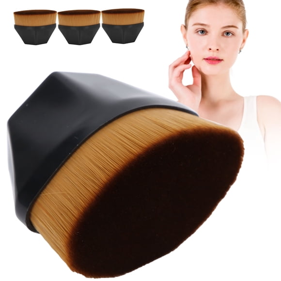 Pincel 3pcs Maquillaje Líquido Pinceles Cosméticos Planos Blush Pinceles
