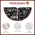 thumbnail image 5 of Bingfone Christmas Tree Skirt Mat Christmas Decoration Interior 48"-Travel The World, 5 of 8