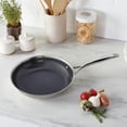 thumbnail image 4 of HENCKELS Paradigm Ceramic 30 cm / 12 Inch Stainless Steel Frying Pan, 4 of 7