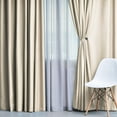 thumbnail image 6 of Superior Solid Blackout Curtain Set of 4, 42" x 84", Ivory, 6 of 10