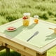 thumbnail image 3 of Juego de cubiertos de aleación de titanio - cuchara y tenedor plegables portátiles para acampar, hacer senderismo y viajar con bolsa de almacenamiento, 1 juego, gris, 3 of 6