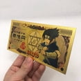 thumbnail image 1 of Billete conmemorativo de oro de Anime Naruto, Sasuke, figura coleccionable, juguetes de Naruto, productos de animación, colecciona tarjetas, regalos Fivean Figuras de anime, 1 of 2