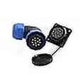 thumbnail image 3 of HangTon HE29 12 Pin Connector Right Angle Cable Plug 4-Screw Panel Socket, Circular Male Female Waterproof IP68 380V 10A, 3 of 4