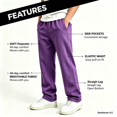 thumbnail image 4 of LONKITO Boys Sweatpants Size 2-3Years, Toddler Boy Workout Jogger Athletic Pants with Pockets for Casual Daily Wear, 4 of 8