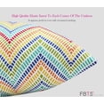 thumbnail image 3 of FBTS Prime Outdoor Pillows Rainbow Set of 2 Patio Accent Throw Pillows 18x18 inch Square Toss Pillows for Couch Bed Sofa Patio Garden Furniture, 3 of 5