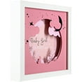 thumbnail image 4 of Pavilion Gift Company Love My Baby Girl to The Moon and Back 7.75 Inch Shadow Box with 4x4 Inch Replaceable Picture Frame, Pink, 4 of 6