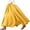 Yellow, variant on WENWU Women's Flowy Midi Skirt for Daily Wear and Party Versatile Styling Comfortable A Line Skirt with Elegant Design for All Seasons Leather Pleated Skirt Skirts for Women plus Size
