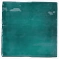 thumbnail image 5 of Silken 3.94 in. x 3.94 in. Glossy Green Ceramic Square Wall and Floor Tile (6.46 sq. ft./case) (60-pack), 5 of 6