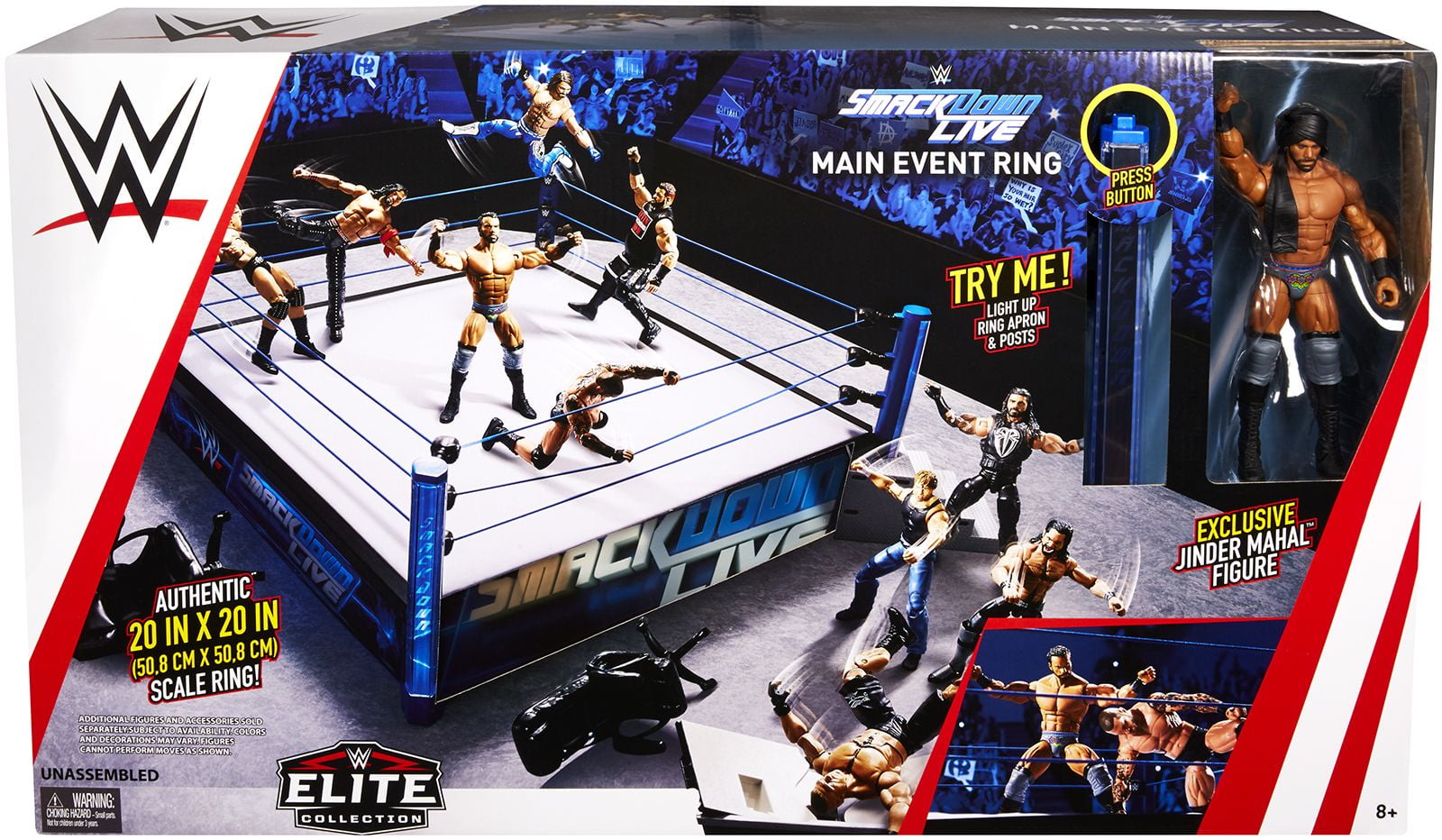 walmart wwe wrestling ring