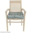 thumbnail image 6 of Sunnydaze 20" x 20" Neutral Stripes Square Seat Cushion Set, 2 Count, 6 of 8
