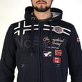 thumbnail image 3 of Geographical Norway Garadock-man-black-Black-S Mens Fall & Winter Long Sleeves Sweatshirt - Black - Small, 3 of 4