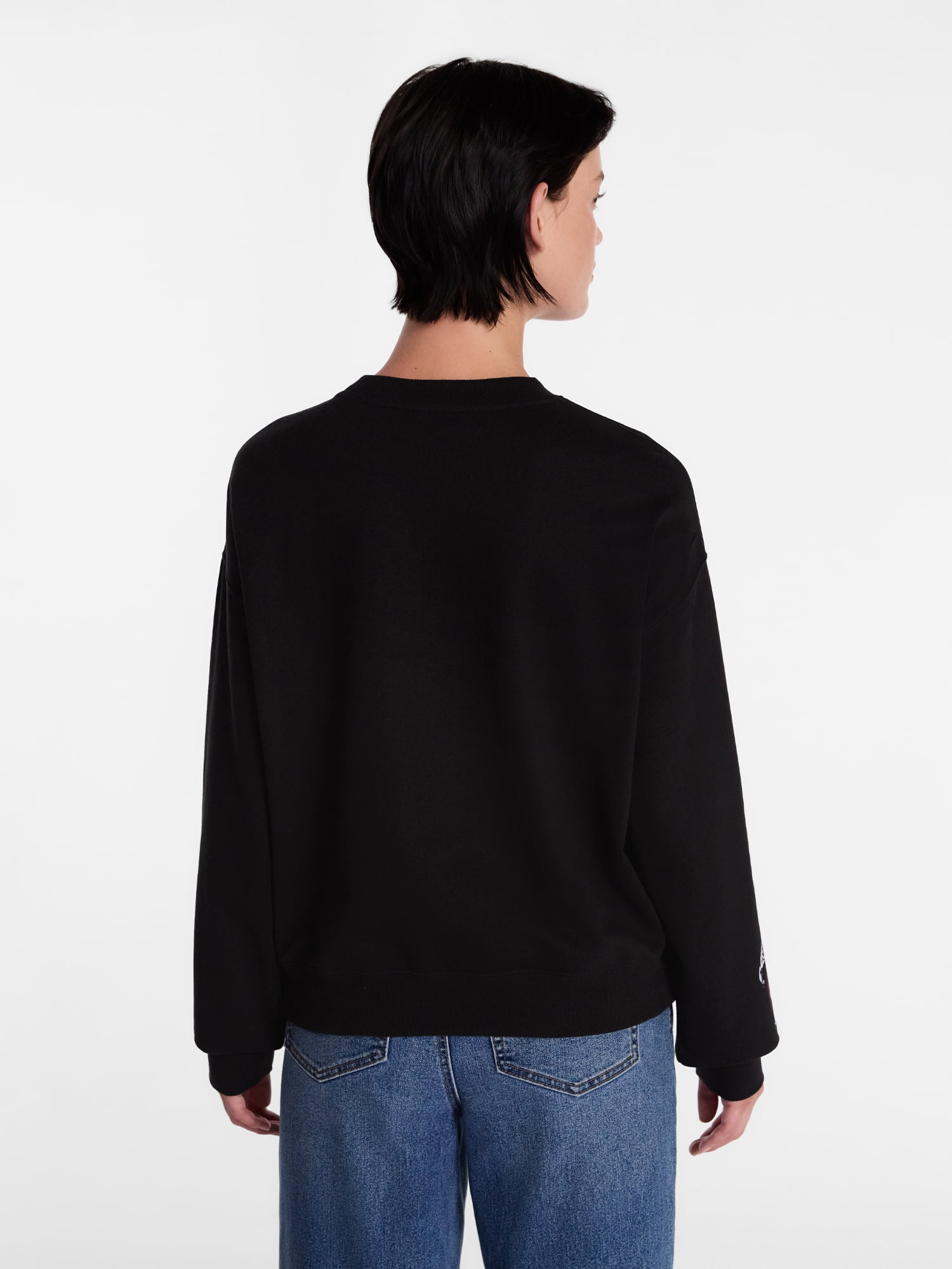 Peanuts Women's Halloween Graphic Fleece Sweatshirt with Long Sleeves, Sizes XXS-XXL