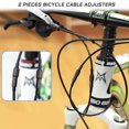 thumbnail image 2 of shiyou-2 PCS Bike Inline Cable Adjuster | Inline Barrel Adjuster Rear Derailleur Shift Cable Tension Housing for Mountain and Road Bicycles | MTB Accessory, 2 of 4
