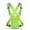 green, variant on 3Pcs Multicolor Highlight Reflective Vest with Pocket Night Work Safety Vest Breathable Mesh Running Cycling Work Safety Jacket (green)