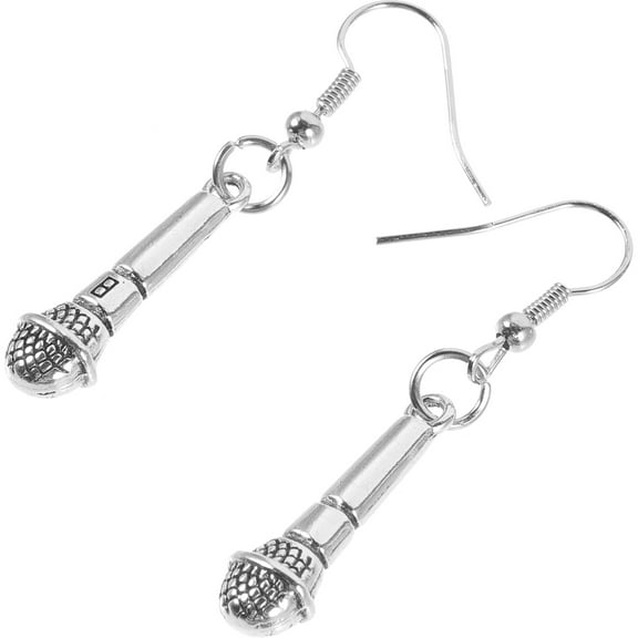 HEANUJJ 1 Pair Retro Alloy Music Note Dangle Earrings for Women, Perfect Jewelry Gift for Special Occasions