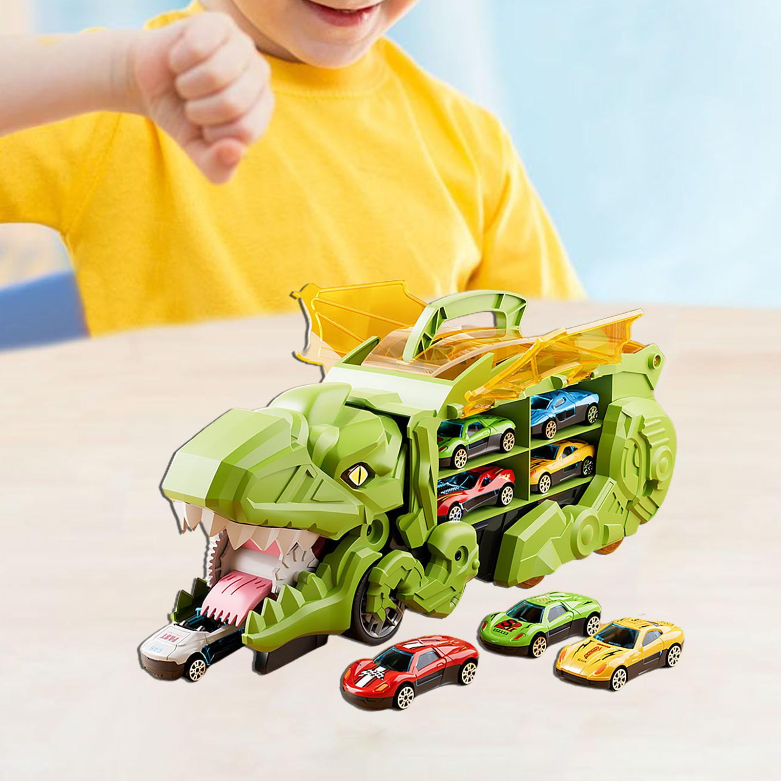 Dinosaur Coche Triceratops Hot Wheels Pista De Coches De Juguetes
