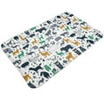 thumbnail image 2 of General Cute Animals Flannel Non-Slip Floor Mat 20x31.5in, 2 of 8