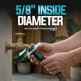 thumbnail image 2 of Aqua Joe FiberJacket Garden Hose, Lightweight, Kink-Resistant, 50' x 5/8" Diameter, 2 of 6