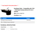 thumbnail image 2 of Distributor Rotor - Compatible with 1936 - 1942 Buick Century Series 60 5.2L 8-Cylinder 1937 1938 1939 1940 1941, 2 of 2