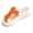 Womens Casual Shoes # Orange, variant on Slide Sandals for Women Open Toe Slip On Chunky Braided Macrame Straps Unique Twisted Rope Edge Sole Design Casual Resort Vacation Beach Statement Summer Shoes