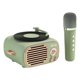 thumbnail image 2 of Altavoz portátil, reloj despertador multifuncional para exteriores, tocadiscos fácil de usar, Mini estéreo para fiesta, hogar, Camping, deporte Estilo D, 2 of 8
