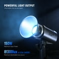 thumbnail image 2 of Neewer MS150C 150W RGBWW LED Light - 2700K-6500K, CRI97+, Bowens Mount, APP/2.4G Control, 2 of 8