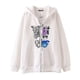 thumbnail image 2 of Dark hip hop gótico Harajuku Y2k esternón mariposa cremallera Sudadera con capucha hombres y mujeres Harajuku chaqueta sudadera, 2 of 5