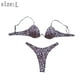thumbnail image 2 of Bikini de acero envuelto duro Traje de baño sexy europeo y americano Traje de baño de playa de verano, 2 of 7