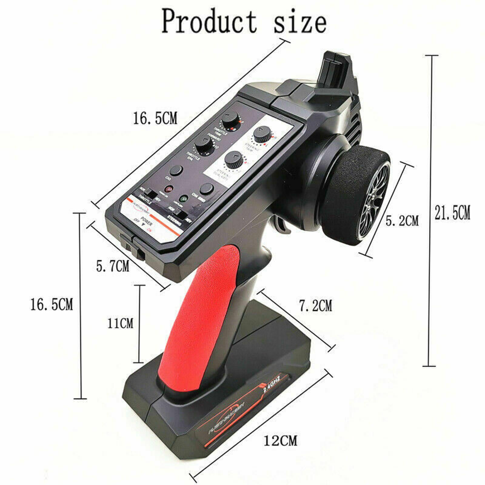 Super Anti-Jamming 4CH RC Boat Remote Control System for Smooth Water Adventures