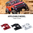 thumbnail image 4 of fastboy RCGOFOLLOW 1/18 Aluminum Alloy Wear And Crash Resistant Gear Box RC Upgrade Part Rc Gear Box For Trx4m RC Car Part Black, 4 of 6