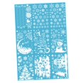 thumbnail image 4 of GROWTH TANK 9 Pieces Christmas Decoration Window Clings Christmas Tree PVC Home Decor Window D, 4 of 9