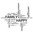 thumbnail image 1 of Pegatinas De Pared Etiqueta De La Pared "Familia Feliz" Etiqueta De La Pared Dormitorio Sala De Estar Letras En Inglés Etiqueta De Fondo Decoración, 1 of 1