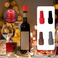 thumbnail image 1 of 4 tapones reutilizables para botellas de vino espumoso, 2024 nuevos tapones de silicona para botellas de vino, cubierta de bebida selladora de vino con doble sellado para mantener el champán, 1 of 5