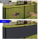 thumbnail image 2 of Malla de privacidad para cerca mychoiii 183 x 30 m negra, 90% de bloqueo, 2 of 7