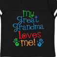 thumbnail image 4 of Inktastic My Great Grandma Loves Me for Grandson Boys or Girls Toddler T-Shirt, 4 of 5