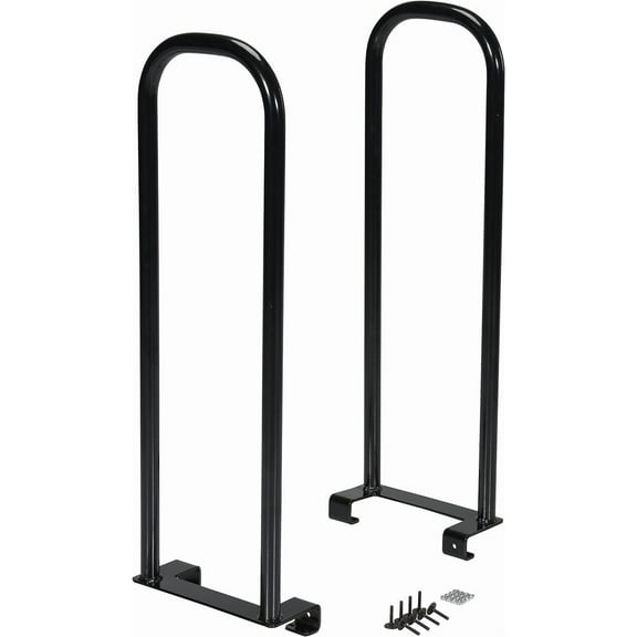 Vestil D-CNVR-250 Steel Dolly Converter 5 In. x 12-11/16 In. x 39 In. 250 Lb. Capacity Black CA3