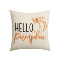 thumbnail image 2 of Fall Pillow Cover Fall Decor Throw Pillow Covers Orange Pumpkin Maple Leaf Pillow Case for Fall Thanksgiving Home Decorative, 2 of 2