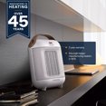 thumbnail image 5 of DeLonghi Capsule Ceramic Heater - White, 5 of 5