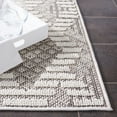 thumbnail image 3 of SAFAVIEH Global Careen Diamond Area Rug, Grey/Ivory, 5'3" x 7'6", 3 of 8