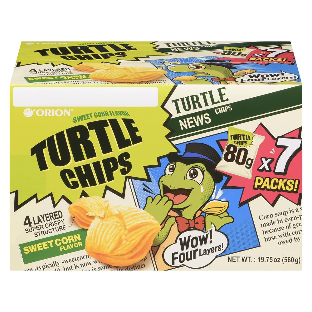 Orion Turtle Chips Corn Soup Flavour - Gift Value Box